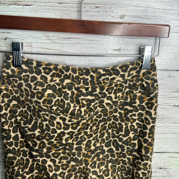 WE THE FREE people leopard cheetah print Belle high rise pants size 25 - Picture 5 of 8